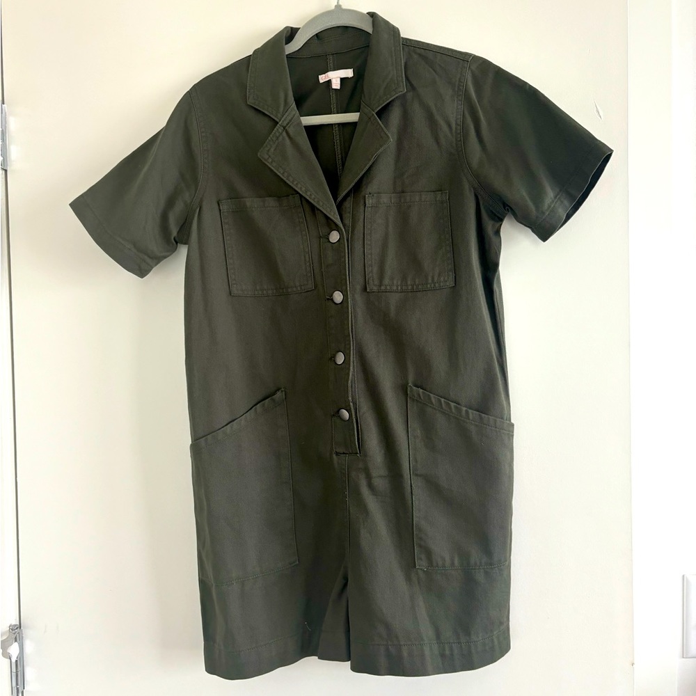 Olive Green Romper